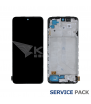 Pantalla Lcd Xiaomi Redmi Note 10s 2021, Redmi Note 10, Poco M5s Marco Negro M2101K7BG M2101K7AI 5600020K7B00 Service Pack