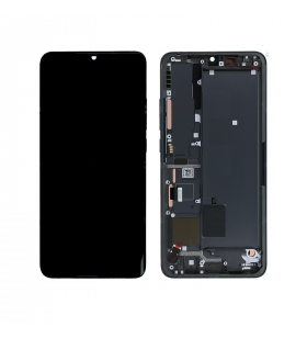 Pantalla Xiaomi Mi Note 10 / Mi Note 10 Pro M1910F4G M1910F4S Negra con Marco Lcd OLED
