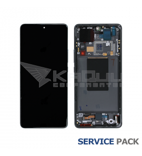 Pantalla Lcd Xiaomi 12 Pro 2022, 12S Pro Marco Dark Tarnish Negro 2201122C 2201122G 2206122SC 56000300L200 Service Pack