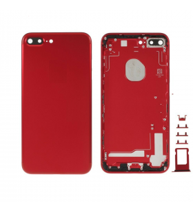 Chasis Carcasa Marco Y Tapa para Iphone 7 Plus A1661 A1784 Rojo