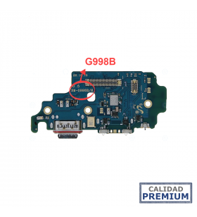 Flex Conector Carga Placa Tipo C Usb para Samsung Galaxy S21 Ultra G998B Premium