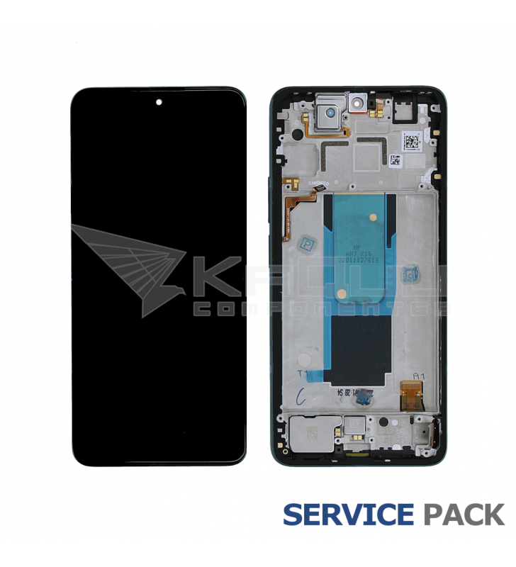 Pantalla Xiaomi Redmi Note 11 Pro+ 5G 2021 Verde con Marco Lcd 21091116UG 56000BK16U00 Service Pack