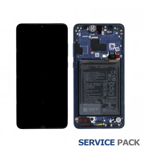 Pantalla Huawei Mate 20 Azul con BaterÍa Lcd HMA-L29 02352FQM Service Pack