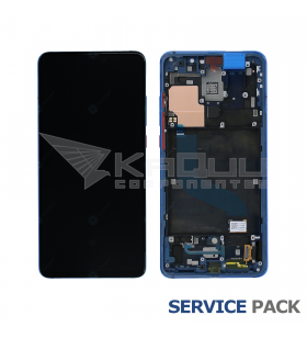 Pantalla Xiaomi Mi 9T 2019 Dark Blue Gradient Azul con Marco Lcd M1903F10G 561010032033 Service Pack