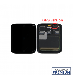 Pantalla Apple Watch Serie 3 42MM Negra Lcd A1891 GPS version Premium