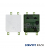 Tapa Batería Back Cover para Galaxy Z Flip4 Blanco F721B GH82-29654F Service Pack