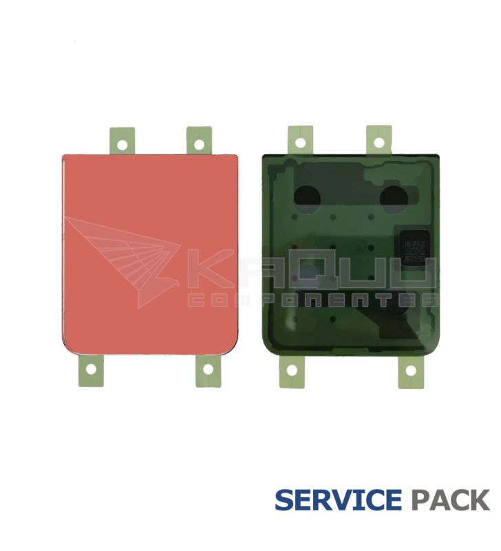 Tapa Batería Back Cover para Galaxy Z Flip4 Rojo F721B GH82-29654H Service Pack