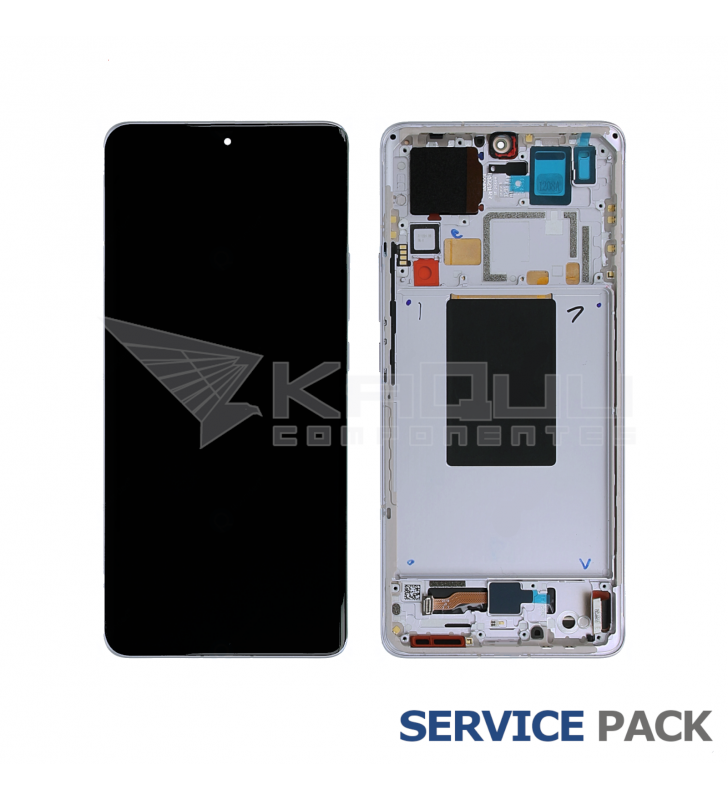 Pantalla Lcd Xiaomi 12 Pro 2022, 12S Pro Marco Dorado 2201122C 2201122G 2206122SC 56000500L200 Service Pack