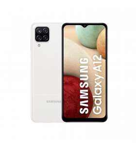 Samsung Galaxy A12 2021 4/128GB Blanco SM-A127F Reacondicionado