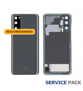Tapa Batería Back Cover para Galaxy S20 G980F Cosmic Grey Gris GH82-22068A Service Pack Reacondicionado