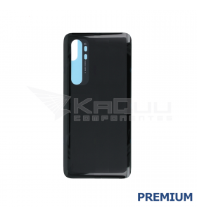 Tapa Batería Back Cover para Xiaomi Mi Note 10 Lite Negro Medianoche M2002F4LG Premium