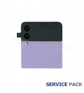 Tapa Batería Superior con Lcd para Galaxy Z Flip3 5G Lavanda F711B GH97-26773D Service Pack