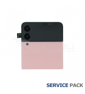Tapa Batería Superior con Lcd para Galaxy Z Flip3 5G Rosa F711B GH97-26773J Service Pack