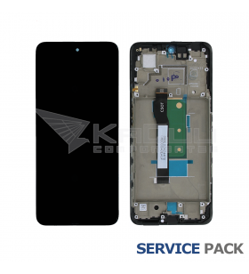 Pantalla Xiaomi Poco X4 GT 5G, Redmi Note 11T Pro Negro con Marco Lcd 22041216G 5600010L1600 Service Pack