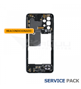 Carcasa o Marco Central Intermedio para Samsung Galaxy A32 5G A326B GH97-25939A Negro Reacondicionado Service Pack