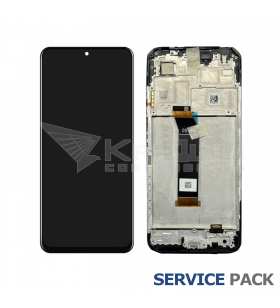 Pantalla Xiaomi Poco M4 5G, Poco M5, Redmi 10 5G Negro con Marco Lcd MZB0BRZIN 22071219CG 22041219NY 560005L19P00 Service Pack