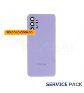Tapa Bateria Back Cover para Samsung Galaxy A32 4G A325F Purpura GH82-25545D Service Pack Reacondicionado