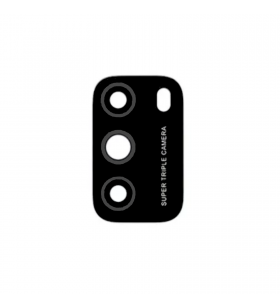 Cristal Cámara Lente Negro para Xiaomi Poco M3 M2010J19CG