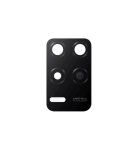 Cristal Cámara Lente Negro para Oppo Realme 8 5G RMX3241