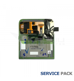 Tapa Batería Superior con Lcd para Galaxy Z Flip4 Dorado F721B GH97-27947G Service Pack