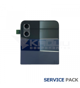 Tapa Batería Superior con Lcd para Galaxy Z Flip4 Navy F721B GH97-27947E Service Pack