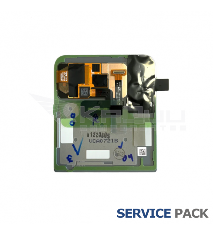Tapa Batería Superior con Lcd para Galaxy Z Flip4 Navy F721B GH97-27947E Service Pack