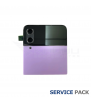 Tapa Batería Superior con Lcd para Galaxy Z Flip4 Purpura F721B GH97-27947B Service Pack