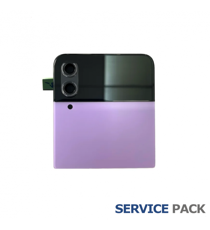 Tapa Batería Superior con Lcd para Galaxy Z Flip4 Purpura F721B GH97-27947B Service Pack