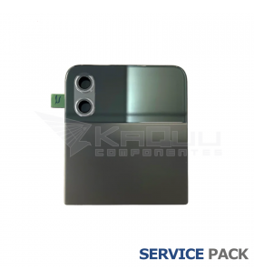 Tapa Batería Superior con Lcd para Galaxy Z Flip4 Graphite Grafito F721B GH97-27947A Service Pack