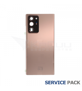 Tapa Batería Back Cover para Galaxy Note 20 Ultra, 5G N985F N986U Bronce Marron GH82-23281D Service Pack