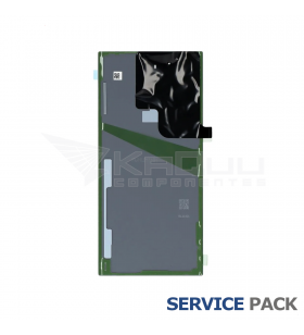 Tapa Batería Back Cover para Galaxy S22 Ultra Verde S908B GH82-27457D Service Pack