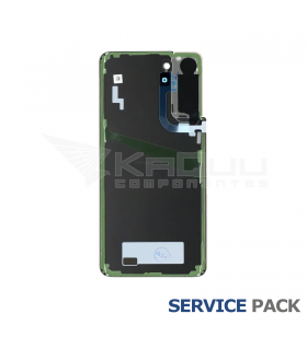 Tapa Batería Back Cover Galaxy S21 Plus 5G Phantom Plata G996B GH82-24505C Service Pack