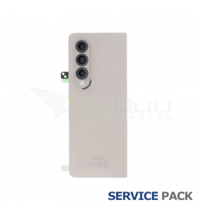 Tapa Batería Back Cover para Galaxy Z Fold4 Beige F936B GH82-29254C Service Pack