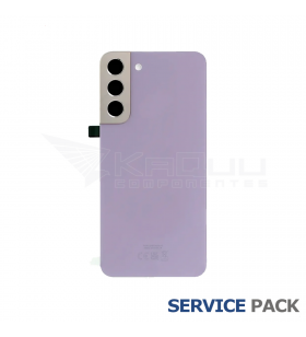 Tapa Batería Back Cover para Galaxy S22 Plus, 5G Violeta S906B GH82-27444G Service Pack