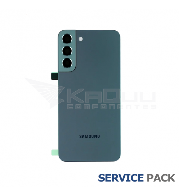 Tapa Batería Back Cover para Galaxy S22 Plus, 5G Verde S906B GH82-27444C Service Pack