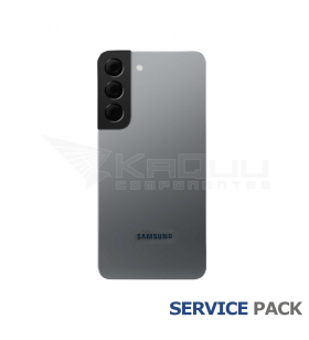 Tapa Batería Back Cover para Galaxy S22 Plus, 5G Graphite Grafito S906B GH82-27444E Service Pack
