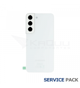 Tapa Batería Back Cover Galaxy S22 5G Phantom White Blanco S901B GH82-27434B Service Pack