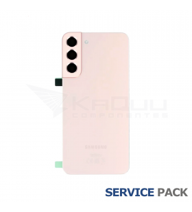 Tapa Batería Back Cover para Galaxy S22 Plus S906B Rosa Oro GH82-27444D Service Pack