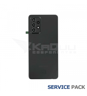 Tapa Batería Galaxy A72 A725F, A72 5G A726B NegroGH82-25448A Service Pack