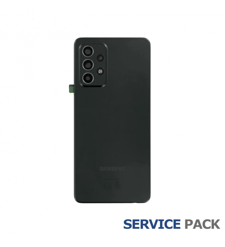 Tapa Batería Back Cover para Galaxy A52 5G Awesome Black Negro A525F A526B GH82-25427A Service Pack