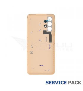 Tapa Batería Carcasa para Samsung Galaxy A13 A135F Awesome Peach Melocotón GH82-28387C Service Pack