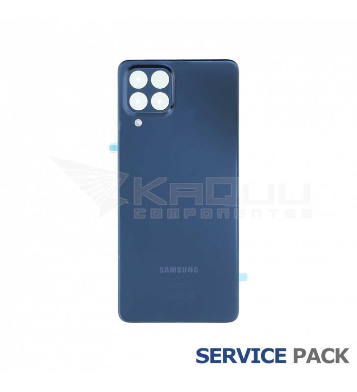 Tapa Batería Back Cover para Galaxy M53 5G Azul M536B GH82-28900A Service Pack