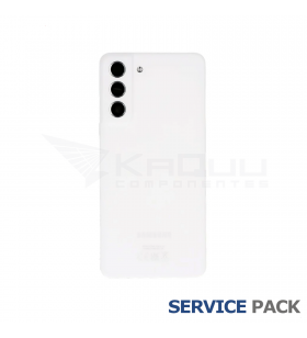 Tapa Batería Back Cover Galaxy S21 FE Blanco G990B GH82-26156B Service Pack