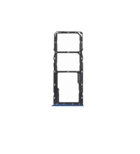 Soporte Bandeja Dual Sim para Realme 7 Pro RMX2170 Azul