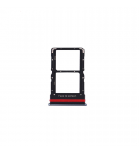 Soporte Bandeja Dual Sim para Xiaomi Mi 10 Lite Negro