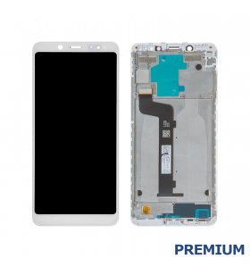 Pantalla Redmi Note 5, Redmi Note 5 Pro Blanco con Marco Lcd M1803E7SG Premium