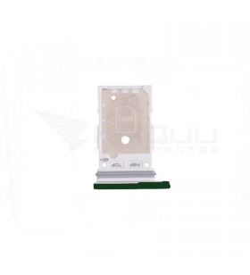 Soporte Bandeja Dual Sim para Samsung Z Fold 3 5G F926B Verde