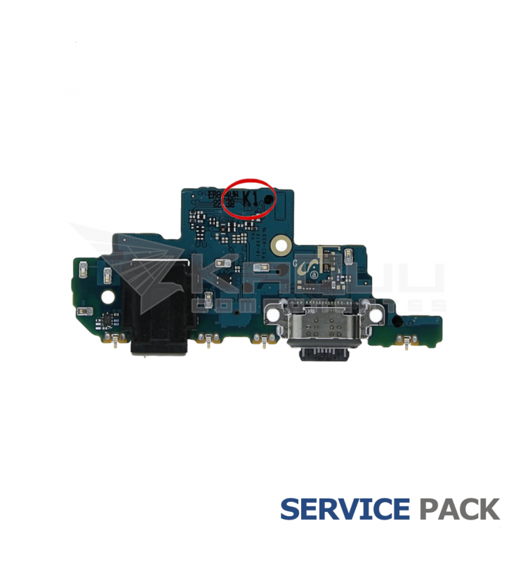 Flex Conector Carga Placa Tipo C Samsung Galaxy A52s 5G A528B GH96-14724A Service Pack Version K1