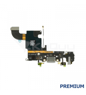 Flex Conector Carga para Iphone 6S A1633 A1688 Gris Premium