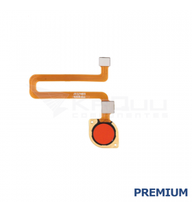 Flex Botón Home / Lector Huella para Redmi 9C Rojo Premium